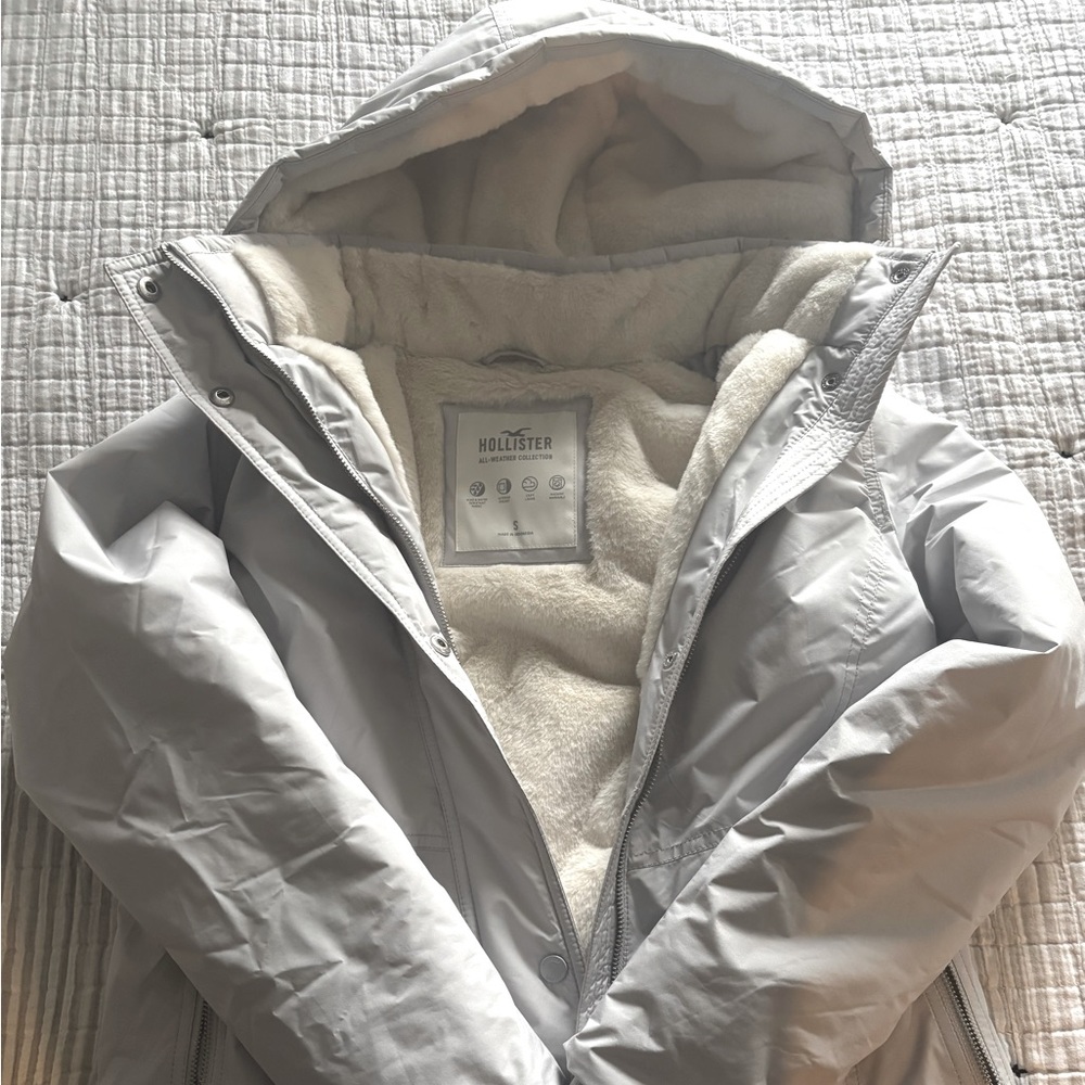 Small Hollister Jacket slate grey